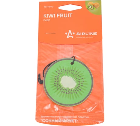Пластиковый подвесной ароматизатор Airline Сочный фрукт, киви AFFR090