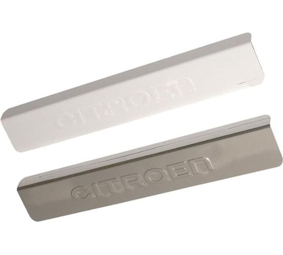 Накладки внутренних порогов CITROEN Jumper, штамп нерж. сталь к-т 2 шт. DolleX NPS-076 1