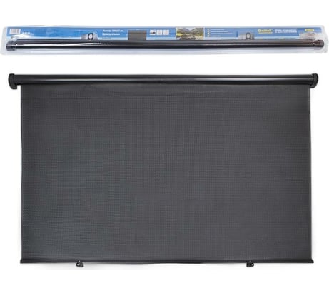 Черная шторка на заднее стекло 100 x 57 см DolleX SD-779