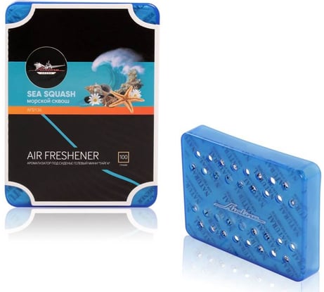Гелевый ароматизатор под сиденье Airline мини Тайга морской сквош AFSI136