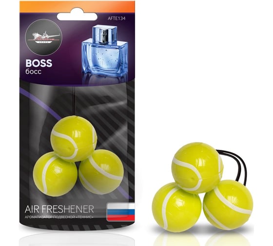 Подвесной ароматизатор Airline Теннис boss AFTE134 1