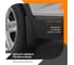 Резиновые брызговики REZKON для Chevrolet Aveo (06-12) передние 6012005160 4