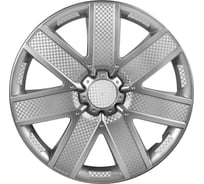 Колесные колпаки Airline 13" Гелакси, серебристый, карбон, комплект 2 шт. AWCC-13-14