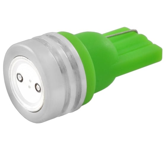 Автолампа диод T10 W5W 1 SMD диод EXTRA LIGHT без цоколя радиатор 1-контурная зеленая SKYWAY S08201086 1