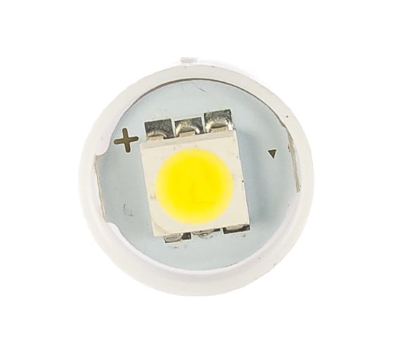 Автолампа диод T10 W5W 1 SMD диод без цоколя 1-контурная белая SKYWAY S08201088