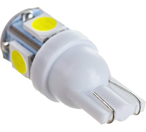 Автолампа диод T10 W5W 24V 5 SMD без цоколя 1-контурная белая SKYWAY S08202005