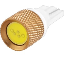 Автолампа диод T10 W5W 1 SMD диод без цоколя радиатор 1-контурная белая SKYWAY S08201093