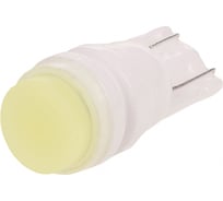 Автолампа SKYWAY диод T10 (W5W) 12V 3 SMD диода, 1-контакт, белая в комплекте 2 шт S08201260