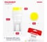 Автолампа SKYWAY диод T10 (W5W) 12V 3 SMD диода, 1-контакт, белая в комплекте 2 шт S08201260 3