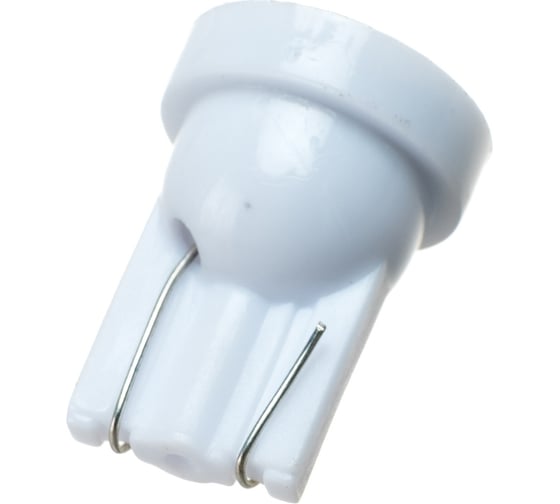 Автолампа диод T10 W5W 2 SMD диода без цоколя 1-контурная белая салон SKYWAY S08201377