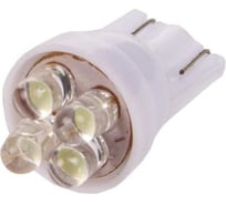Автолампа диод T10 W5W 24V 4 диодов без цоколя 1-контурная белая SKYWAY S08202028