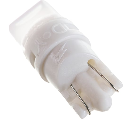 Автолампа диод T10 W5W 3 SMD диода 1-контурная без цоколя красная салон SKYWAY S08201386