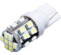 Автолампа диод T10 W5W 24 диода без цоколя 1-контурная белая SKYWAY S08201114