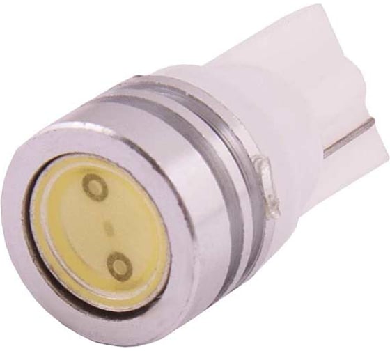 Автолампа диод T10 W5W 1 SMD диод EXTRA LIGHT без цоколя радиатор 1-контурная белая SKYWAY S08201092