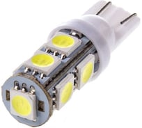 Автолампа диод T10 W5W 24V 9 SMD диодов без цоколя 1-контурная белая SKYWAY S08202008