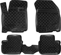 Ковры Airline для Suzuki SX4 I Classic 06-, 10- 4 шт., высокий борт, ТЭП, черные ACM-PS-64