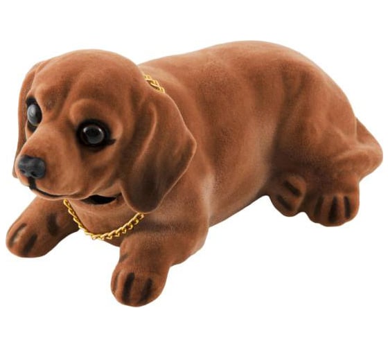 Большая собака в машину с освежителем "Ваниль" SKYWAY Такса S04201012 1