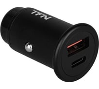 Автомобильное зарядное устройство TFN АЗУ2 RAPID QC+PD 20W black б/кабеля -CCRPD18W03 TFN-CCRPD18W03