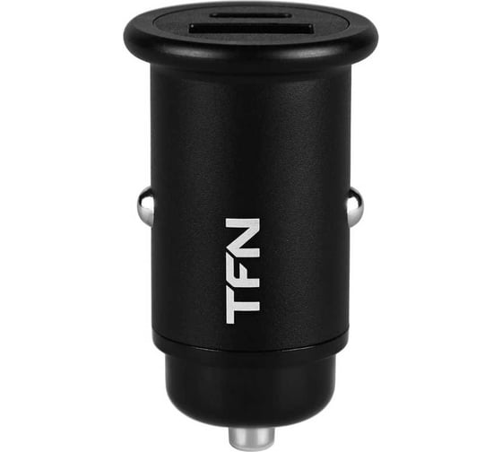 Автомобильное зарядное устройство TFN АЗУ2 RAPID QC+PD 20W black б/кабеля -CCRPD18W03 TFN-CCRPD18W03