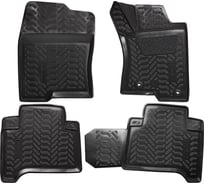 Ковры Airline для Toyota Prado 02- RHD, 4 шт., высокий борт, 3D с подпятником, ТЭП, черные ACM-PS-77