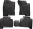 Ковры Airline для Toyota Prado 02- RHD, 4 шт., высокий борт, 3D с подпятником, ТЭП, черные ACM-PS-77 1