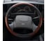 Оплетка SKYWAY Wood-3 L Черно/Коричневая экокожа S01102026 10