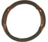 Оплетка SKYWAY Wood-1 2 подушечки M Черно/Коричневая экокожа S01102002 1