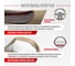Оплетка SKYWAY Wood-6 M Бежевая экокожа S01102141 12