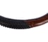 Оплетка SKYWAY Wood-3 XL Черно/Коричневая экокожа S01102085 3