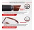 Оплетка SKYWAY Wood-8 M Черно/Коричневая экокожа S01102058 10