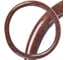 Оплетка SKYWAY Wood-9 S Коричневая экокожа дерево, рифленая ECO S01102287 1