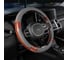 Оплетка SKYWAY Wood-2 M Серая экокожа S01102327 3