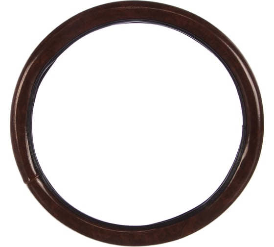 Оплетка SKYWAY Wood-4 M Коричневая экокожа S01102038