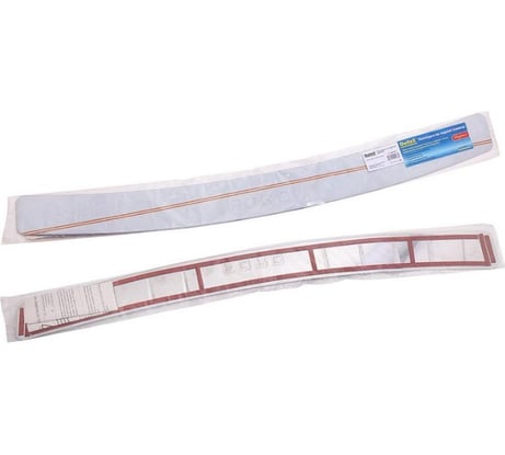 Накладка бампера декор FORD Fusion нержавеющая сталь DolleX NBI-037