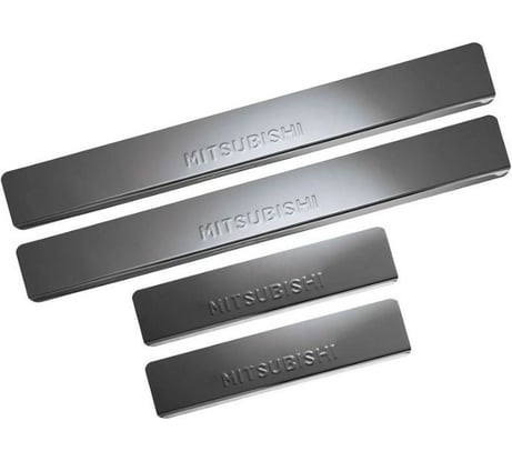 Накладки внутренних порогов MITSUBISHI Eclipse Cross 2017-> 4 DolleX NPS-089