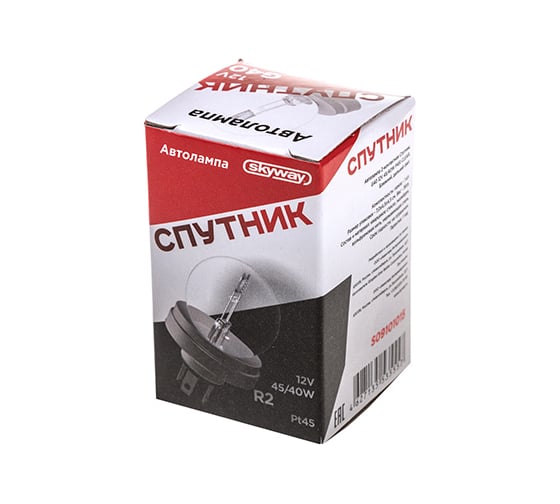 Автолампа SKYWAY G40 45/40W c цоколем P45t 2-конт СПУТНИК S09101015