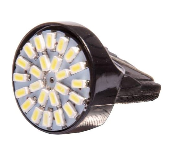Автолампа диод SKYWAY T20 W21W 24 SMD диодов 1-контурная, белая S08201196