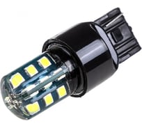 Автолампа диод SKYWAY T20 W21W 24 SMD диода 1-контурная, белая S08201272