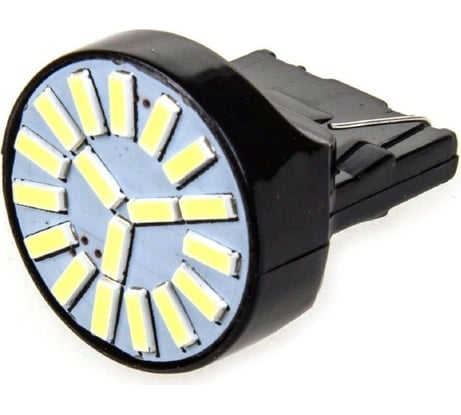 Автолампа диод SKYWAY T20 W21W 18 SMD диодов 1-контурная, белая S08201258