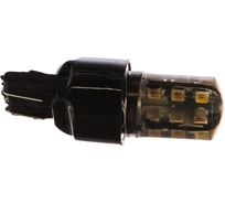 Автолампа диод SKYWAY T20 W21/5W 24 SMD диода 2-контурная, белая S08201273