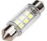 Автолампа SKYWAY диод T11 (C5W) 12V 6 SMD 1-конт 36мм Белая комп.2 шт салон/номер S08201179 2