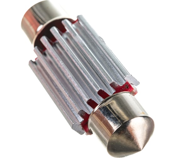 Автолампа диод SKYWAY T11 C5W 6 SMD диодов 1-контурная 36мм обманка белая S08201307