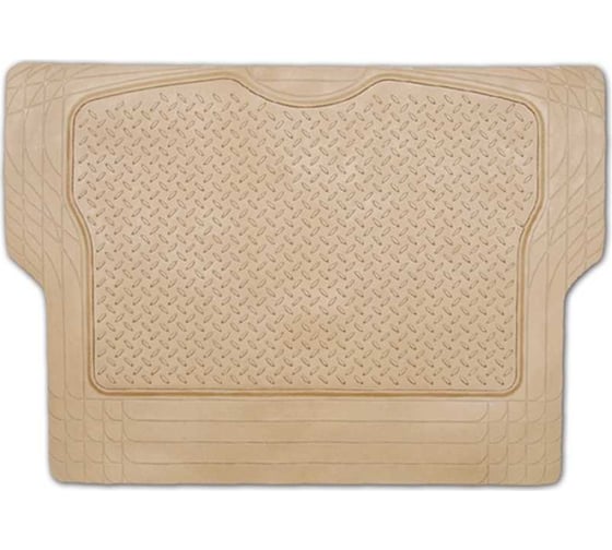 Коврик в багажник AUTOPROFI LUXURY, универсальный, морозостойкий, 127x80 см, материал термопласт, бежевый TER-300M BE 1