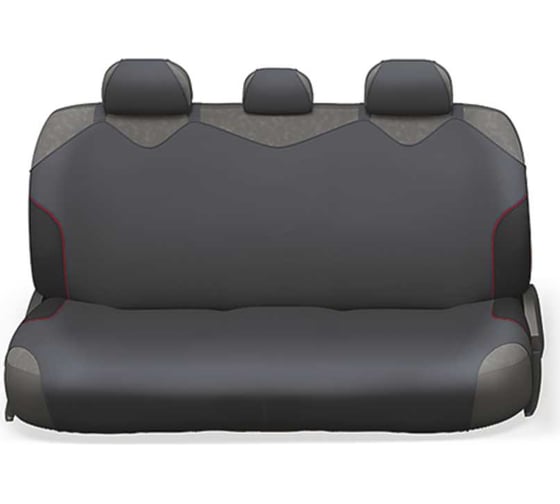 Авточехлы-майки AUTOPROFI FORMULA, полиэстер, 8 предметов чёрн./т.серый FOR-802 BK/D.GY