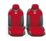 Авточехлы-майки AUTOPROFI FORMULA, полиэстер, 8 предметов чёрн./красный FOR-802 BK/RD 2