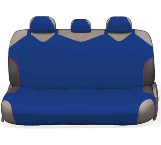 Авточехлы-майки AUTOPROFI FORMULA, полиэстер, 8 предметов чёрн./синий FOR-802 BK/BL