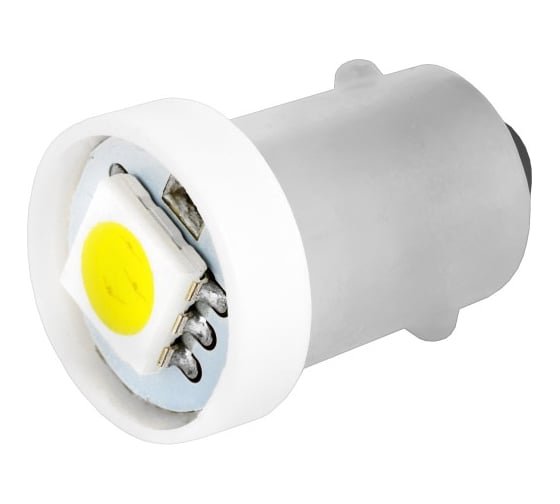 Автолампа диод SKYWAY T8.5 T4W 1 SMD BA9s 1-контурная, белая (в компл. 10 шт.) S08201221