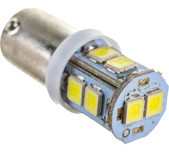Автолампа диод SKYWAY T8.5 T4W 10 SMD BA9s 1-контурная, белая S08201223
