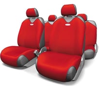 Авточехлы-майки AUTOPROFI R-1 SPORT, полиэстер, 9 предметов красный R-802 RD