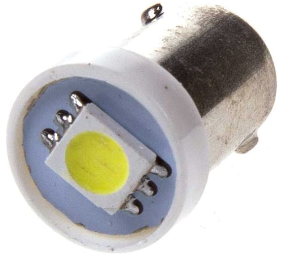 Автолампа диод SKYWAY T8.5 T4W 24V 1 SMD BA9s 1-контурная, белая S08202012